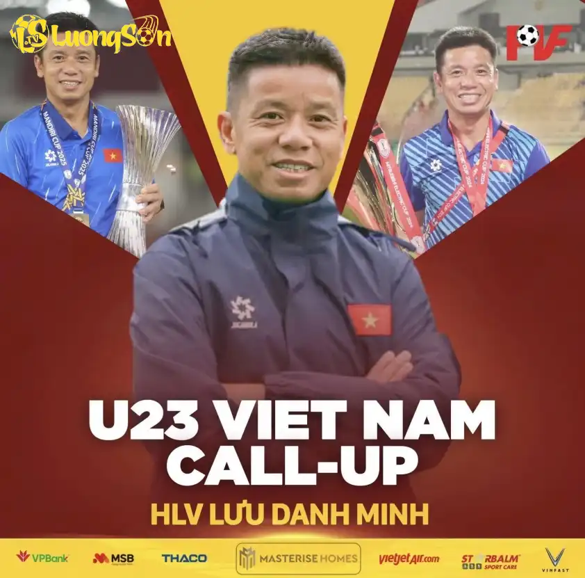Trợ lý Lưu Danh Minh tiếp tục đồng hành cùng U23 Việt Nam